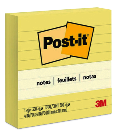 image of a 4 inch square postit note which is roughly the width of the md-note breakpoint